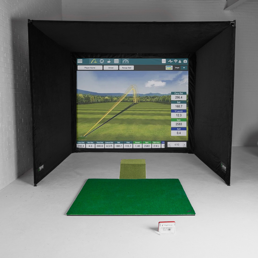 FlightScope Mevo+ Home Golf Simulator Bundle