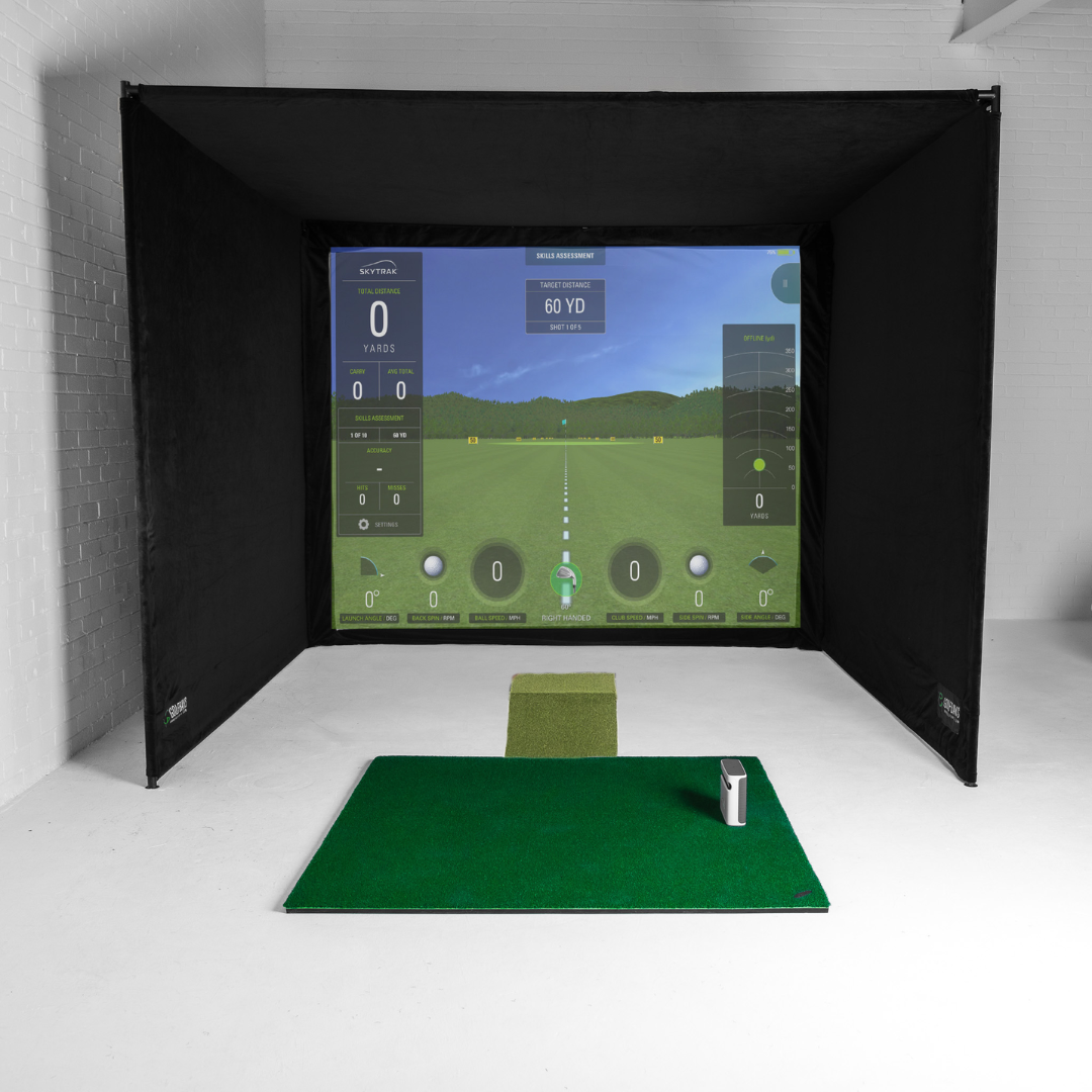 SkyTrak+ Home Golf Simulator Complete Bundle