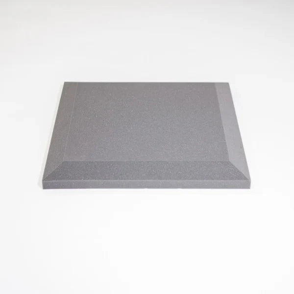 Premium Wall Foam Tiles Bevelled (Pack Of 10) Grey