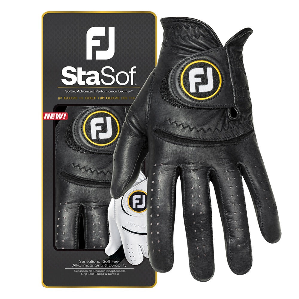 FootJoy StaSof Golf Glove Black - 23 Men