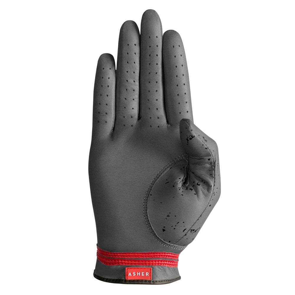 Asher Golf Alta 2.0 Golf Glove Gray - 23 Men