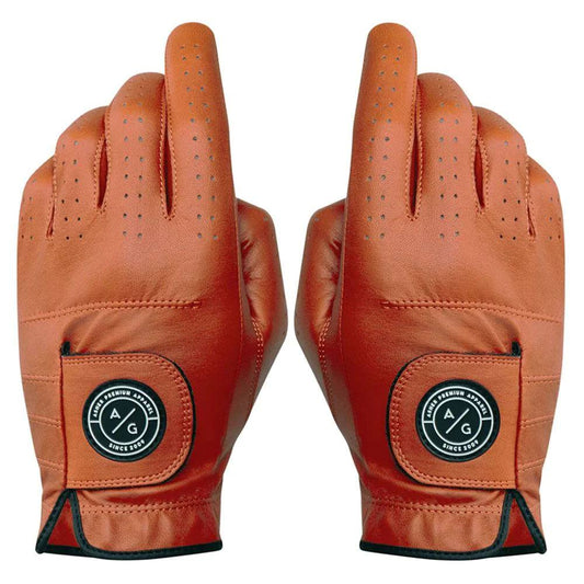 Asher Golf Glove Rust - 23 Men