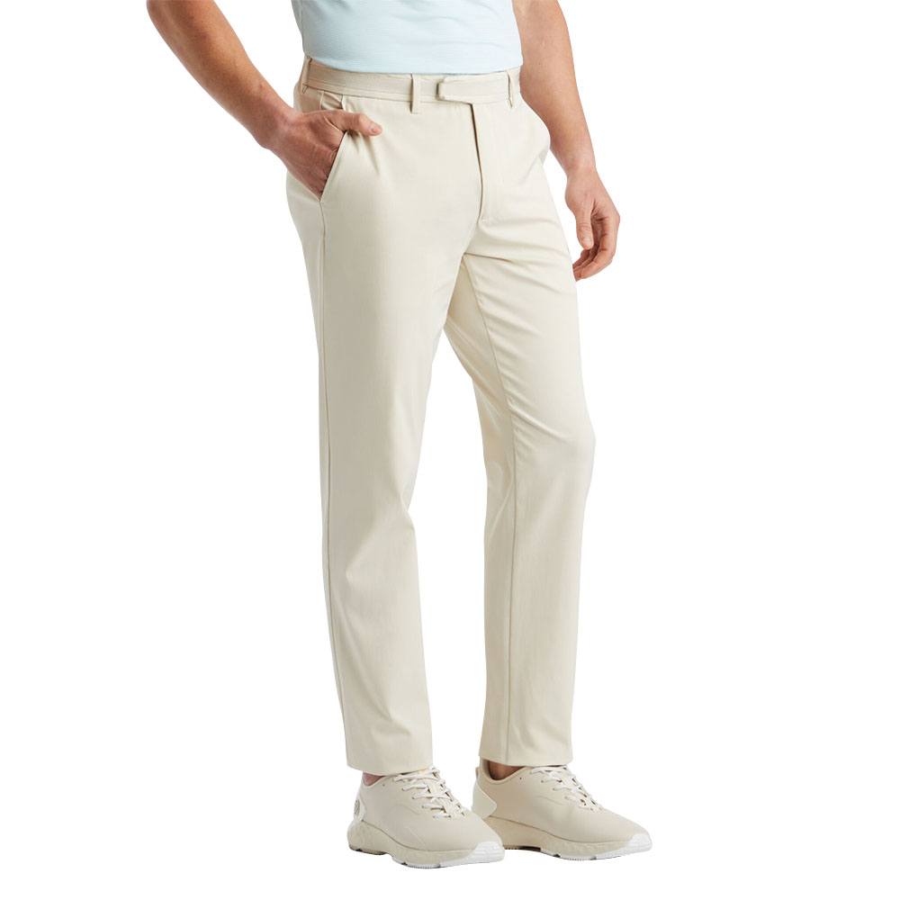 Gfore Club Stretch Tech Twill Straight Leg Trouser Golf Pants Stone - SP24 Men