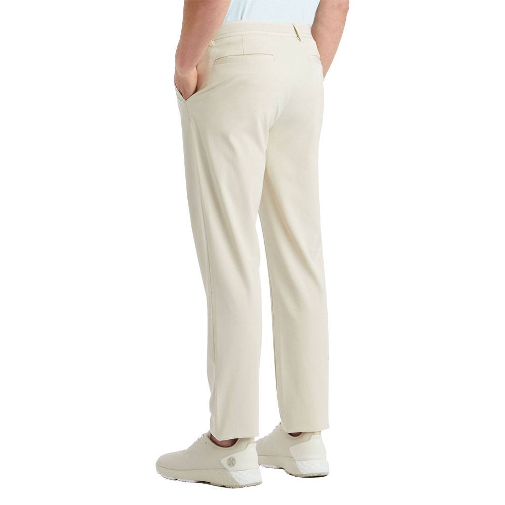 Gfore Club Stretch Tech Twill Straight Leg Trouser Golf Pants Stone - SP24 Men