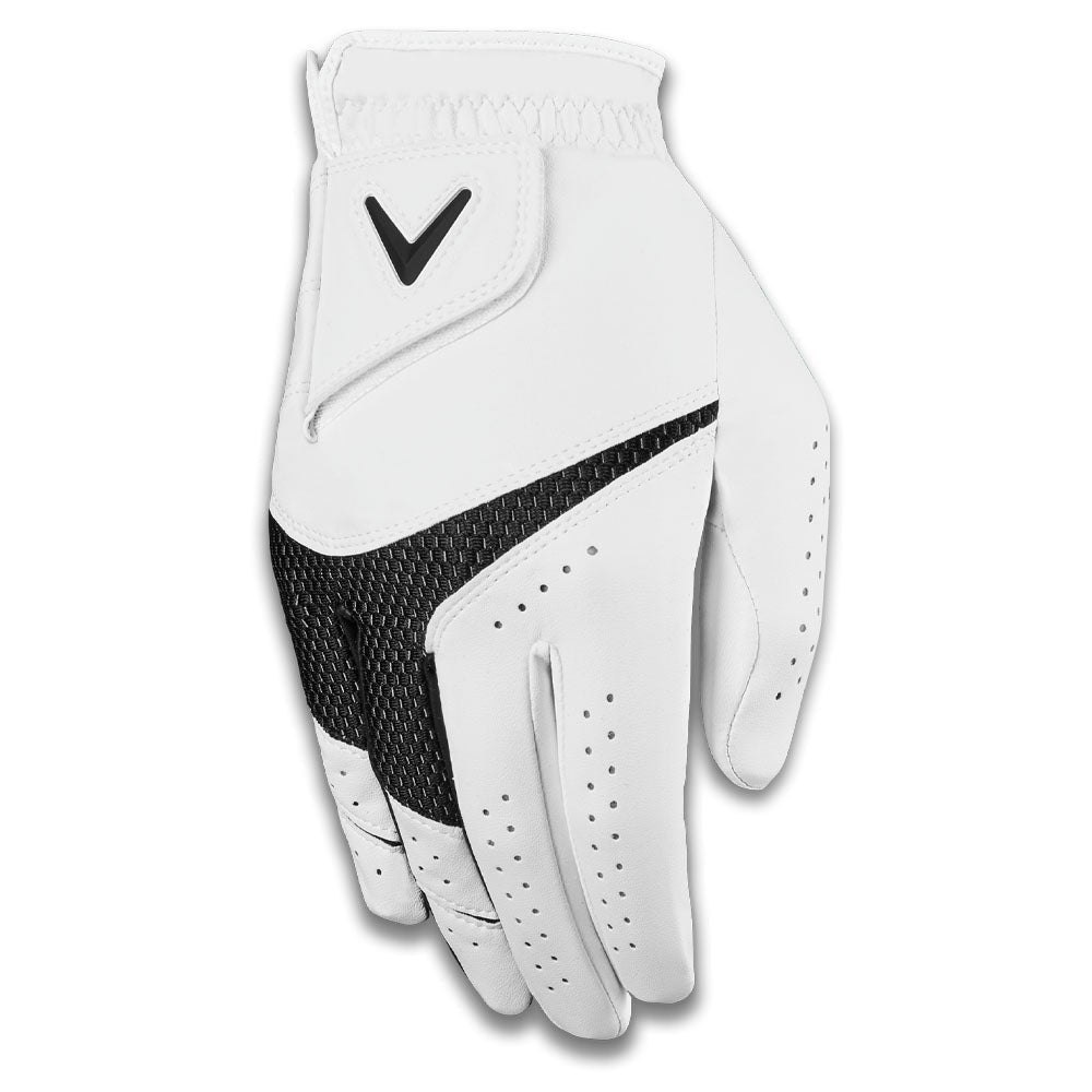 Callaway Weather Spann Golf Glove White - 24 Men