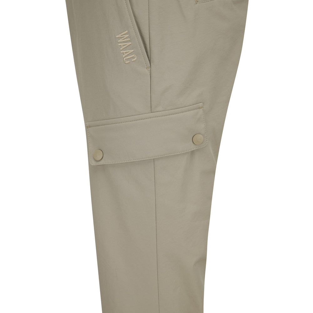 WAAC Tapered Cargo Golf Pants Light Brown - FW24 Men
