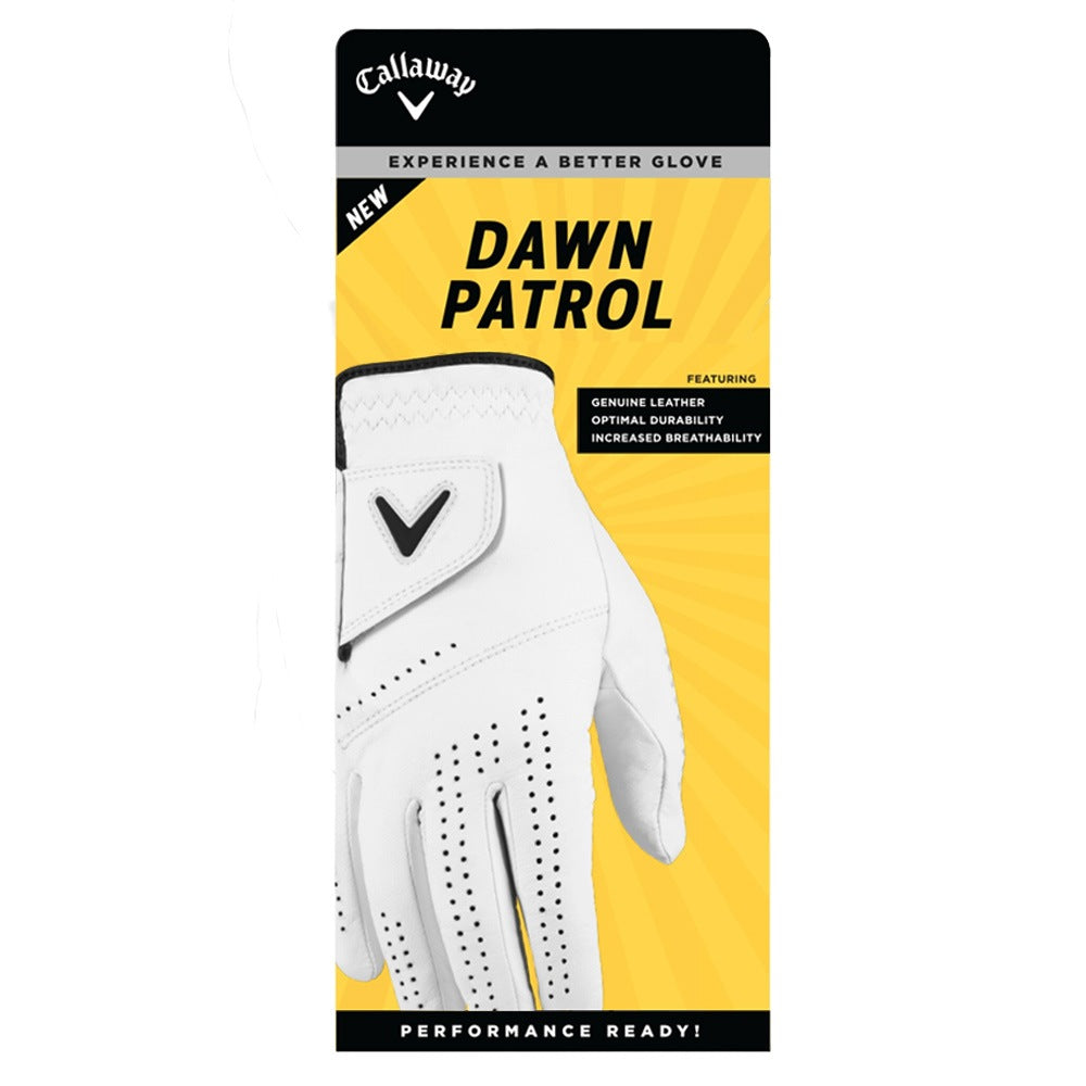 Callaway Dawn Patrol Golf Glove White - 24 Men