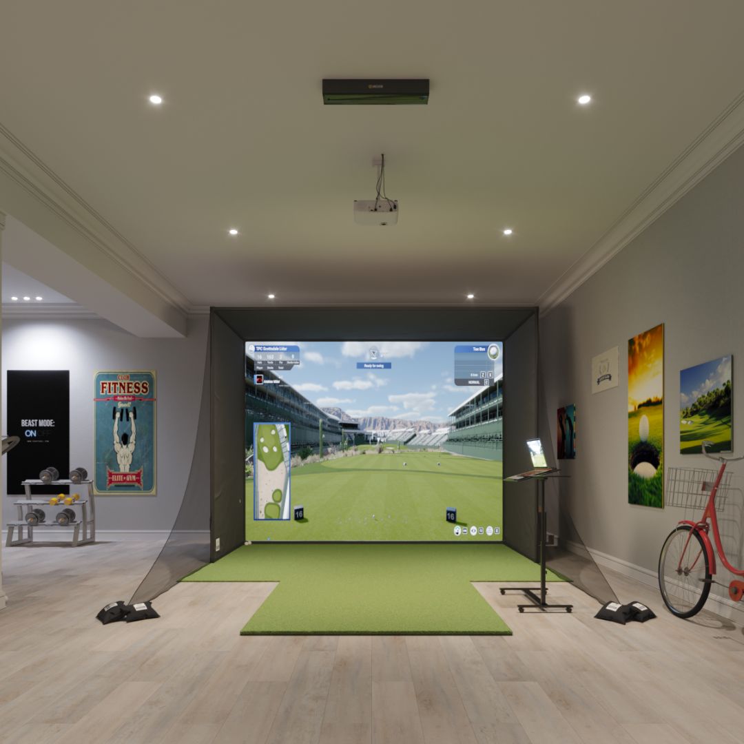 Uneekor EYE XR SwingBay Golf Simulator