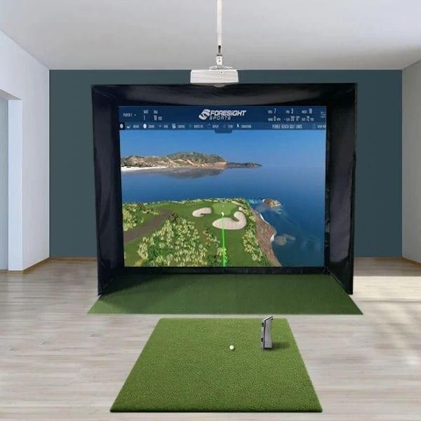 Foresight GCQuad SwingBay Golf Simulator