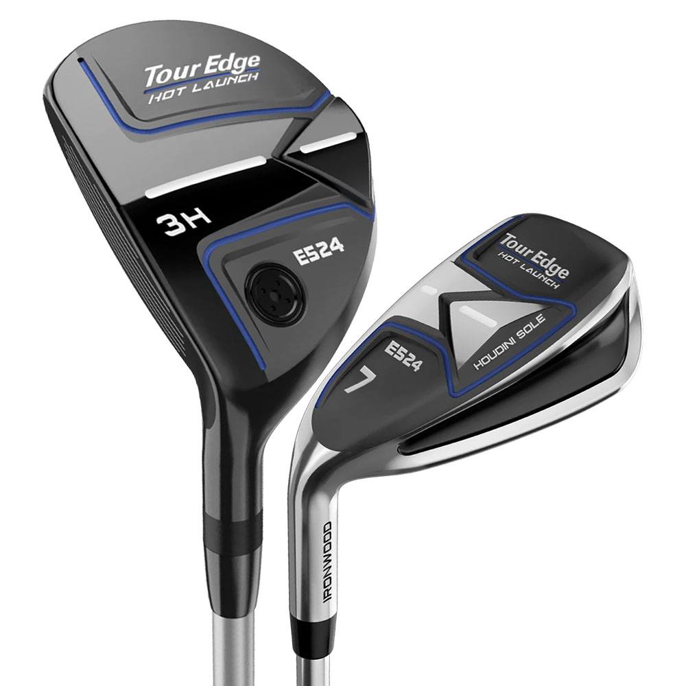 Tour Edge Hot Launch E524 Hybrid Iron Set - 24 Men