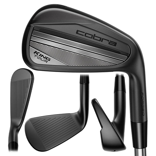 Cobra King Tour Black Forged Iron Set - 24 Men