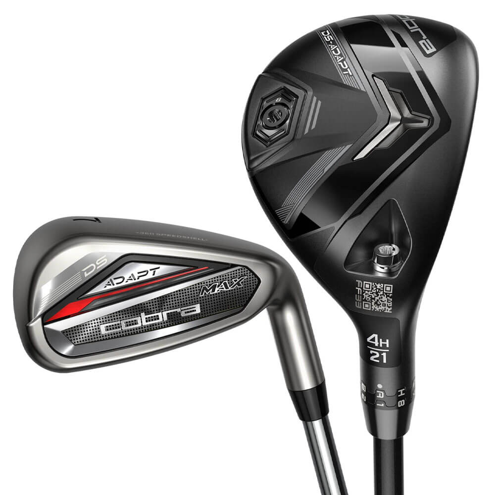 Cobra Dark Speed Adapt Max Hybrid Iron Set - 25 Men