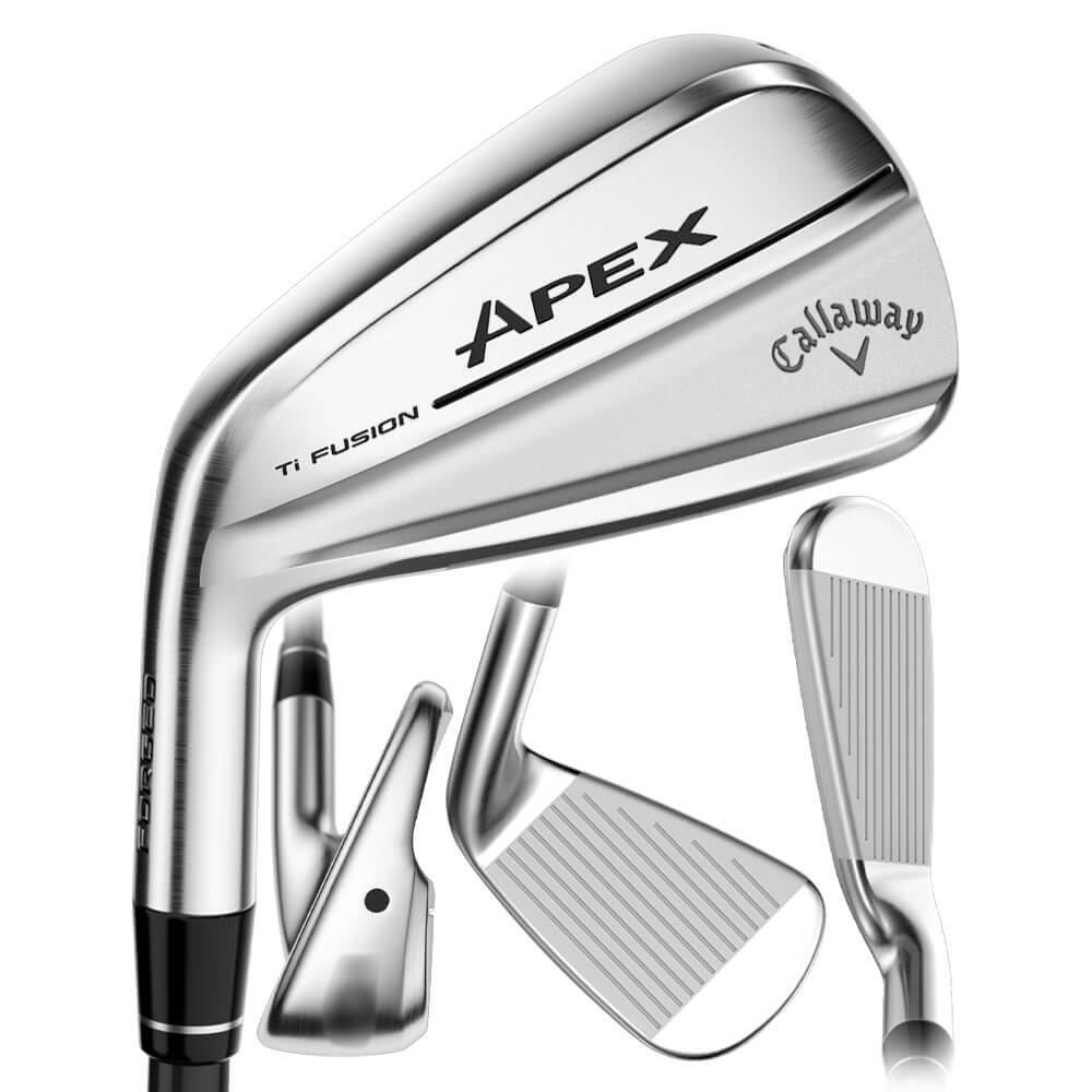 Callaway Apex Ti Fusion Plated Forged Iron Set - 25 Men