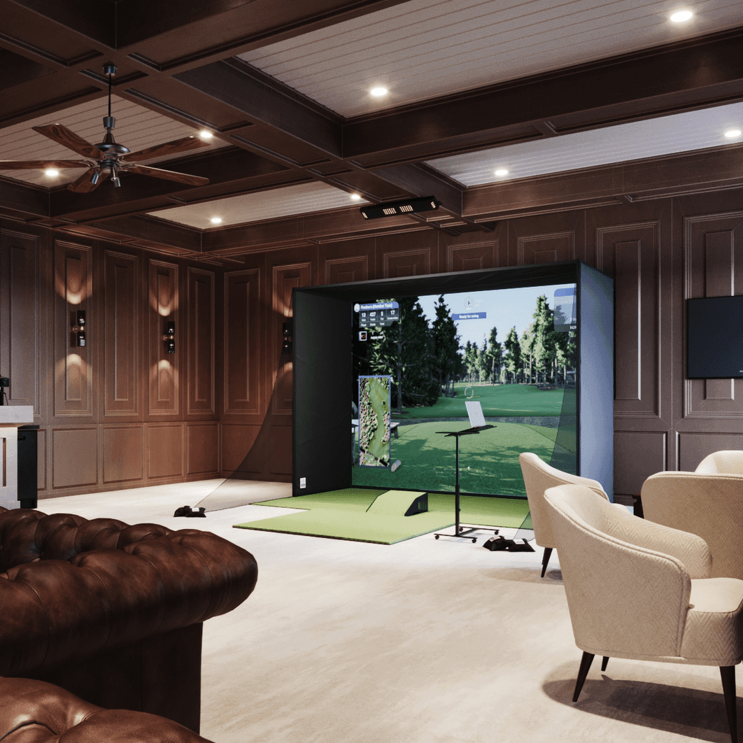 Uneekor EYE XO SwingBay Golf Simulator Package