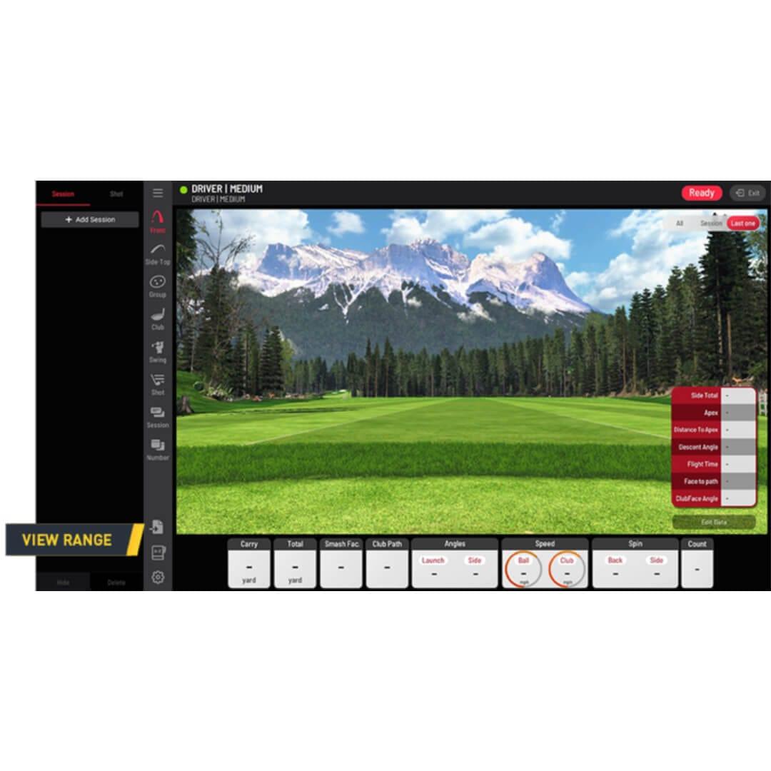 Uneekor EYE XO SwingBay Golf Simulator Package