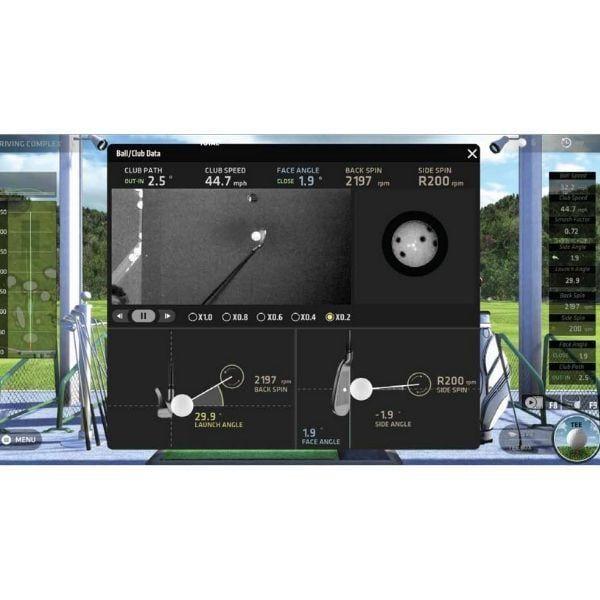 Uneekor QED SwingBay Golf Simulator Package